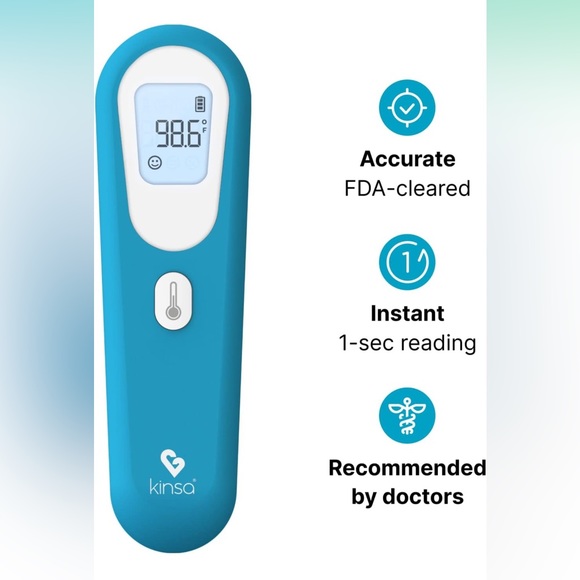 Kinsa Wearables Kinsa Quickscan Noncontact Smart App Connected